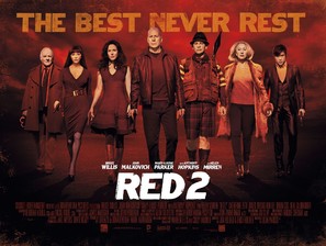 RED 2 - British Movie Poster (thumbnail)