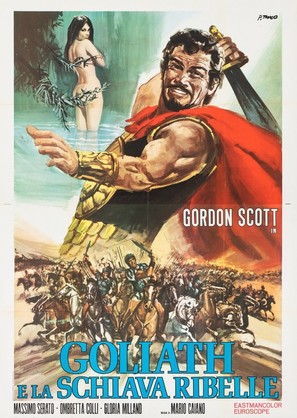 Goliath e la schiava ribelle - Italian Movie Poster (thumbnail)