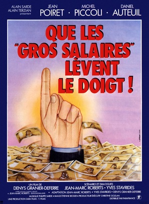 Que les gros salaires l&egrave;vent le doigt! - French Movie Poster (thumbnail)