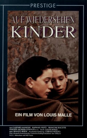 Au revoir les enfants - German VHS movie cover (thumbnail)