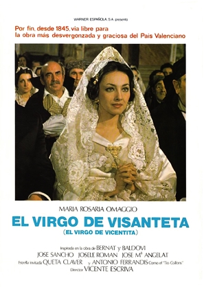 El virgo de Visanteta - Spanish Movie Poster (thumbnail)