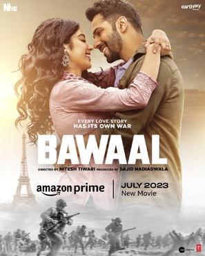 Bawaal - Indian Movie Poster (thumbnail)