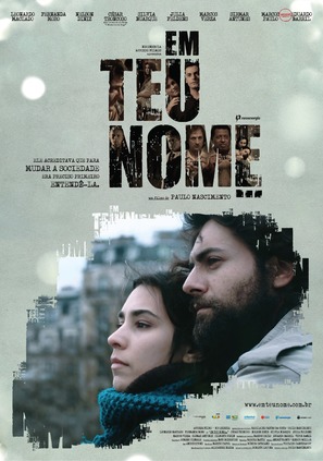 Em Teu Nome - Brazilian Movie Poster (thumbnail)