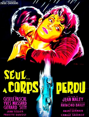 Seul... &agrave; corps perdu - French Movie Poster (thumbnail)