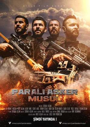 Parali Asker: Musul - Turkish Movie Poster (thumbnail)