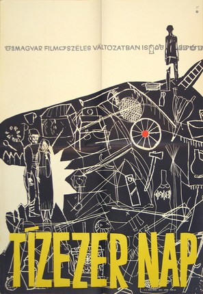 T&iacute;zezer nap - Hungarian Movie Poster (thumbnail)