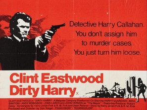 Dirty Harry - British Movie Poster (thumbnail)