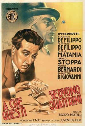 A che servono questi quattrini? - Italian Movie Poster (thumbnail)