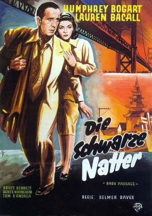 Dark Passage - German Movie Poster (thumbnail)