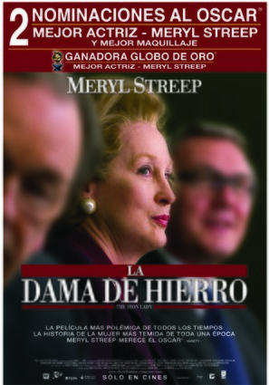 The Iron Lady - Argentinian Movie Poster (thumbnail)