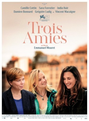 Trois amies - French Movie Poster (thumbnail)