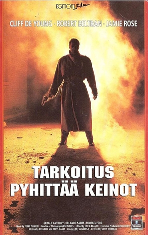 To Die Standing - Finnish VHS movie cover (thumbnail)