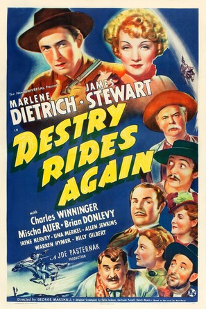 Destry Rides Again - Movie Poster (thumbnail)