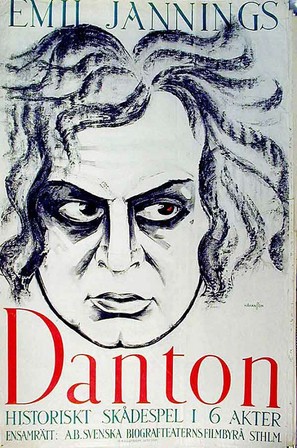 Danton - Swedish Movie Poster (thumbnail)