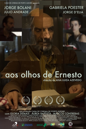 Aos Olhos de Ernesto (Through Ernesto&#039;s Eyes) - Brazilian Movie Poster (thumbnail)