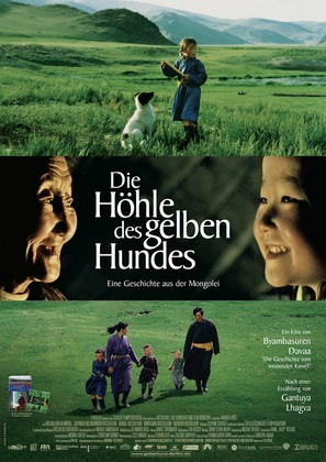 Die H&ouml;hle des gelben Hundes - German Movie Poster (thumbnail)
