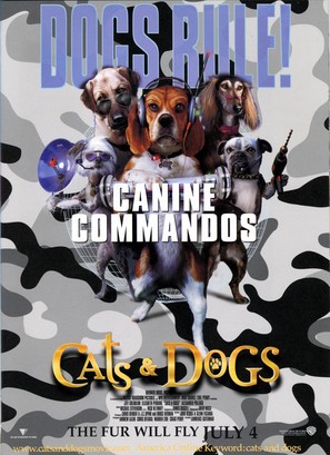 Cats &amp; Dogs - Advance movie poster (thumbnail)