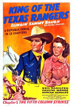 King of the Texas Rangers - Movie Poster (thumbnail)