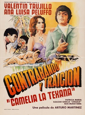 Contrabando y traici&oacute;n - Mexican Movie Poster (thumbnail)