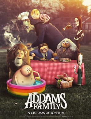 The Addams Family - British Movie Poster (thumbnail)