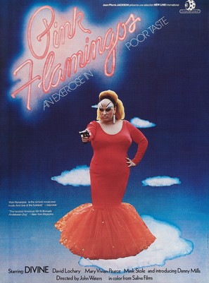 Pink Flamingos - French Movie Poster (thumbnail)