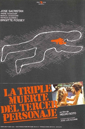 La triple muerte del tercer personaje - Spanish Movie Poster (thumbnail)