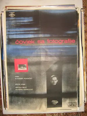 Covjek sa fotografije - Yugoslav Movie Poster (thumbnail)