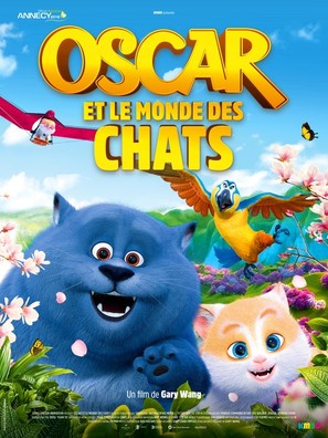 Cats and Peachtopia - French Movie Poster (thumbnail)