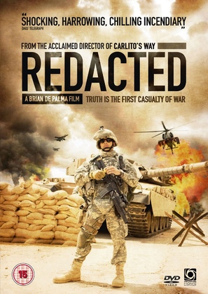 Redacted - British DVD movie cover (thumbnail)