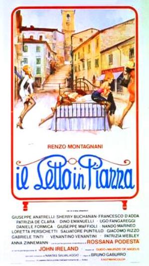 Il letto in piazza - Italian Movie Poster (thumbnail)