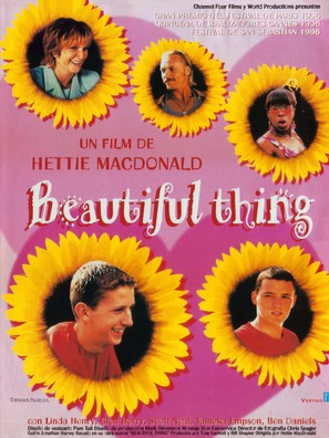 Beautiful Thing - Spanish Movie Poster (thumbnail)