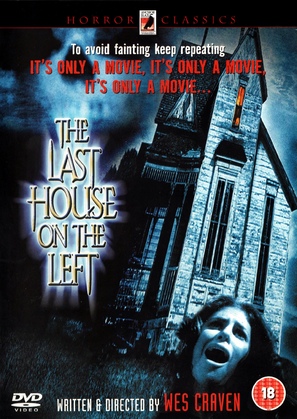 The Last House on the Left - British DVD movie cover (thumbnail)