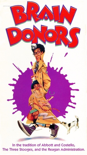 Brain Donors - VHS movie cover (thumbnail)