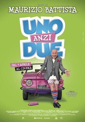 Uno anzi due - Italian Movie Poster (thumbnail)