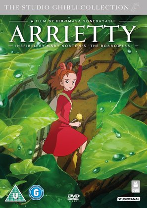 Kari-gurashi no Arietti - British DVD movie cover (thumbnail)