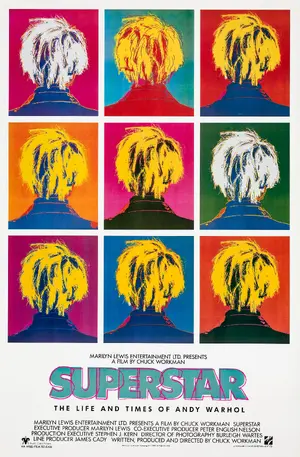 Superstar: The Life and Times of Andy Warhol Poster