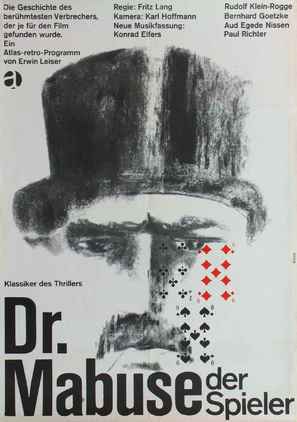 Dr. Mabuse, der Spieler - Ein Bild der Zeit - German Movie Poster (thumbnail)