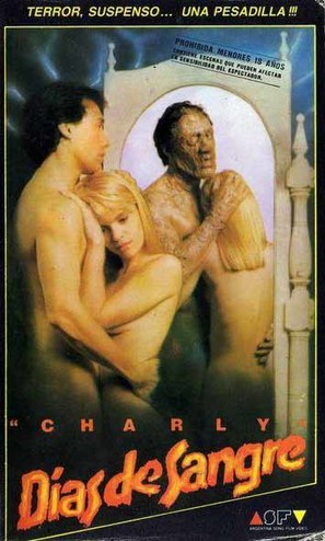 Charly, d&iacute;as de sangre - Argentinian VHS movie cover (thumbnail)