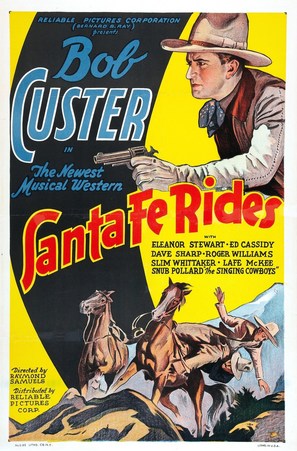 Santa Fe Rides - Movie Poster (thumbnail)
