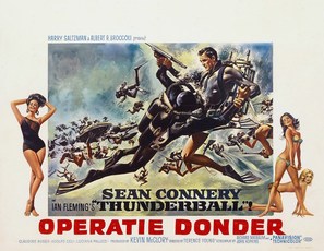 Thunderball - Belgian Re-release movie poster (thumbnail)