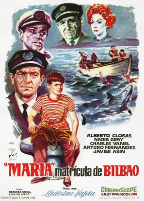 Mar&iacute;a, matr&iacute;cula de Bilbao - Spanish Movie Poster (thumbnail)