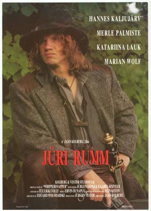 J&uuml;ri Rumm - Estonian Movie Poster (thumbnail)