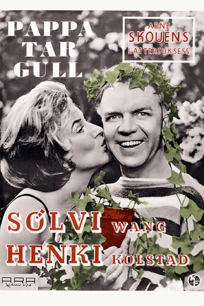 Pappa tar gull - Norwegian Movie Poster (thumbnail)