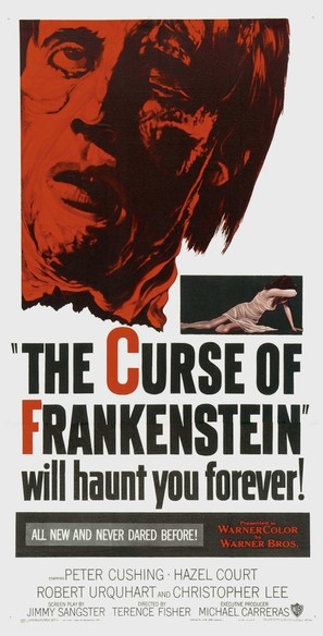 The Curse of Frankenstein - Movie Poster (thumbnail)