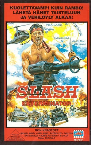 Slash - Finnish VHS movie cover (thumbnail)