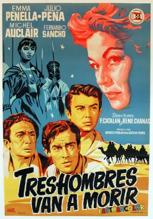 Tres hombres van a morir Poster