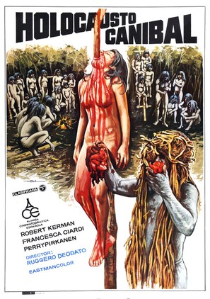 Cannibal Holocaust - Spanish Movie Poster (thumbnail)