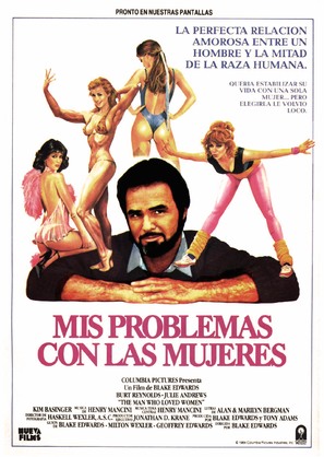 The Man Who Loved Women - Spanish Movie Poster (thumbnail)