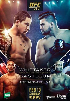 UFC 234: Adesanya vs. Silva - Movie Cover (thumbnail)