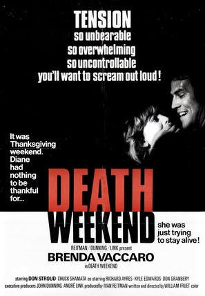 Death Weekend - Canadian Movie Poster (thumbnail)